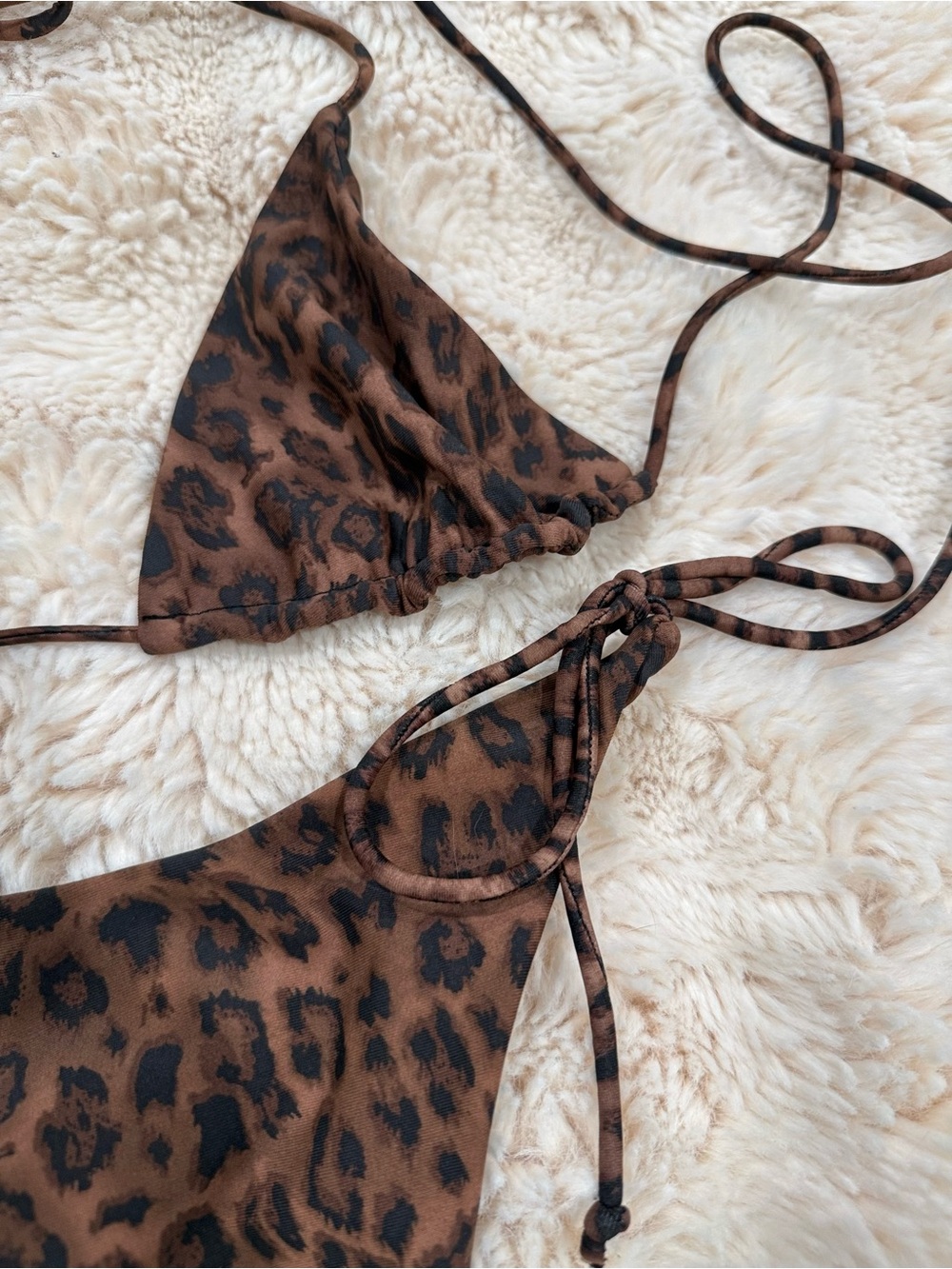 Ark Swimwear | Leopard String Bikini Set | Medium - Picture 9 of 10